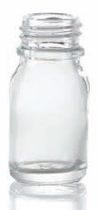 Picture of 60 ml dropper bottle, clear, type 3 moulded glass